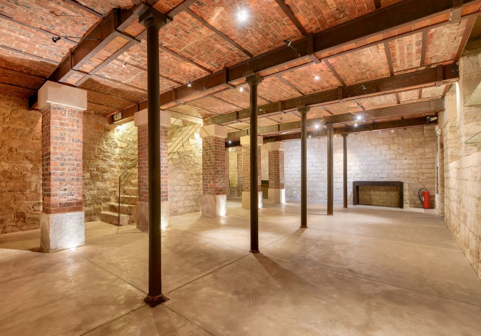 Venue — underground cave
